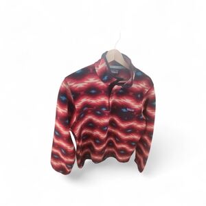 Patagonia Women's Synchilla Fleece Wild Desert Snap T Fleece Size L
